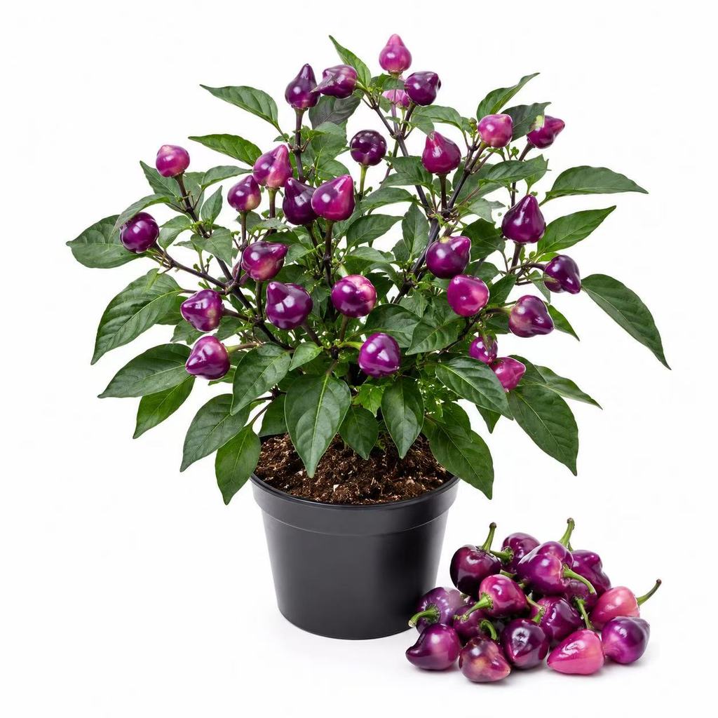 Sementes de Pimenta de Cheiro Roxa Regional Para Cultivo