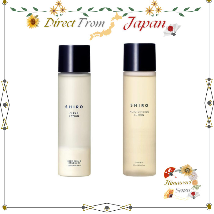 SHIRO Face Lotion Moist Care Rich Smooth Types【 Direct from Japan 】