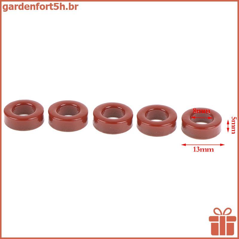 GARDE 5pcs Núcleos De Pó De Ferro Carbonílico T50-2 13 * 7 * 5mm 4.9nH/N2 Núcleo Toróide De Ferrite Micro Metal Anel Mag