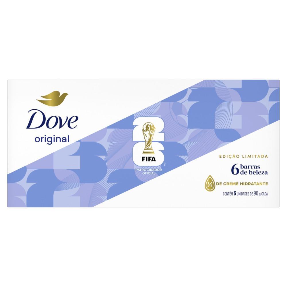 Sabonete Dove Original c/6un de 90g
