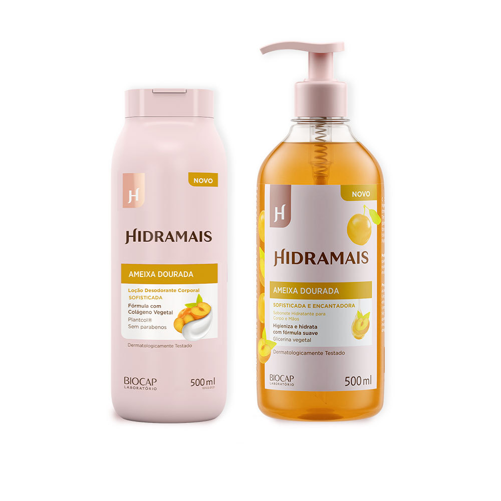 Imagem Kit Ameixa Dourada 500 ml | Hidratação e Perfume Sofisticado
