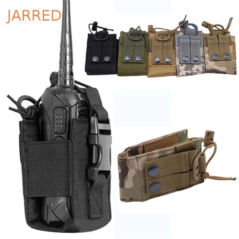 JARRED Walkie Talkie Saco Ao Ar Livre Sacos-Caso Molle Bolsa Pacote De Armazenamento De Interfone