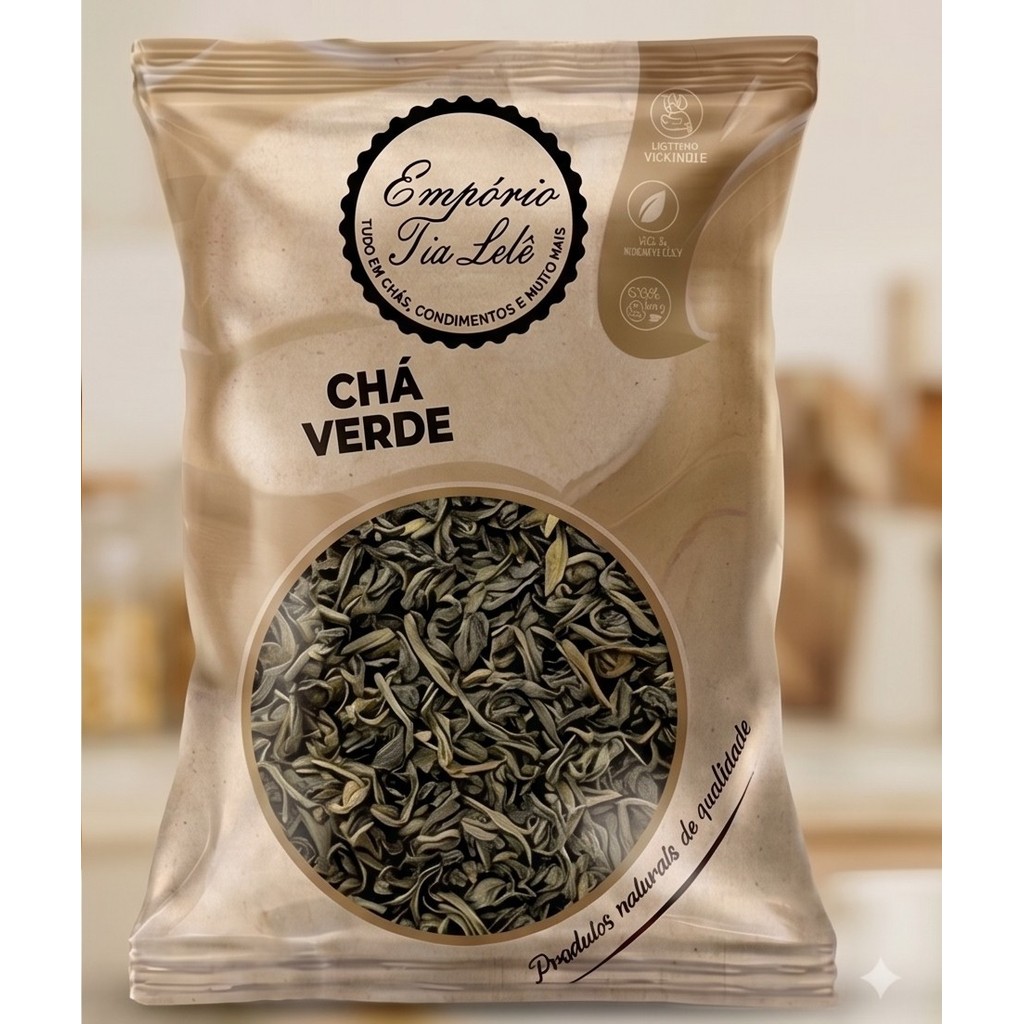 Chá Verde Premium Puro Natural Antioxidante Emagrecedor 500g / 1kg