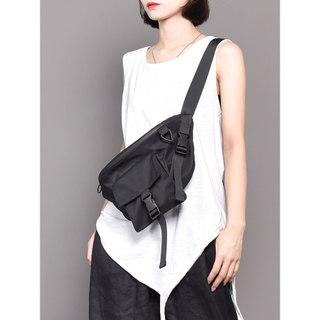 2026 bolsa esportiva casual feminina, Design de nicho Original, bolsa de cintura masculina, roupa de rua, moda casual, b