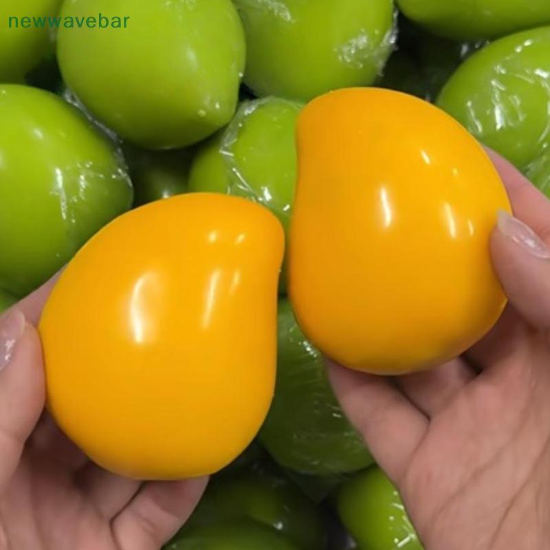 [HENGHOME] 1 Peça Bola De Limão Que Muda De Cor Feita À Mão Estresse De Manga Brinquedo De Apertar ASMR Brinquedos Senso
