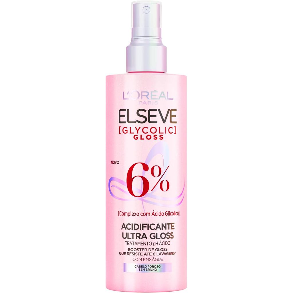 Acidificante Ultra Gloss L'Oréal Paris Elseve Glycolic Gloss 200ML