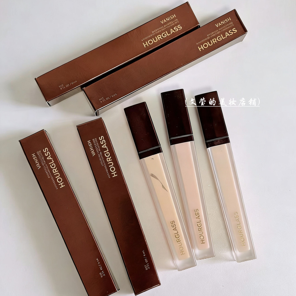 Estoque pronto!Ampulheta corretivo iluminando capa marcas de Acne manchas olheiras 6ml algodão bétula