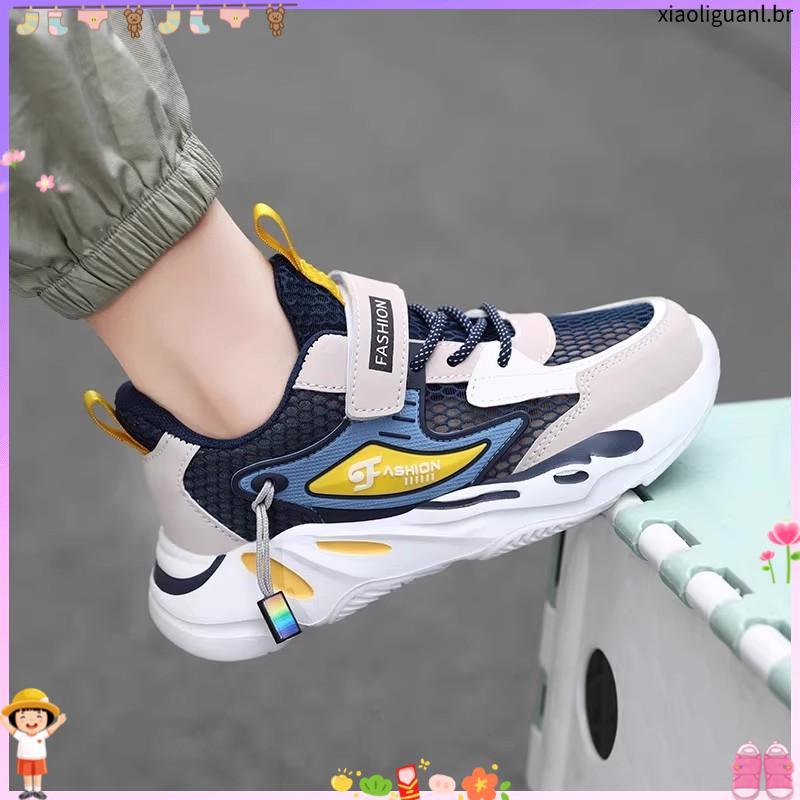 tênis infantil masculino kit tênis infantil masculino Sapatos infantis pullback, tênis masculinos, primavera e outono
