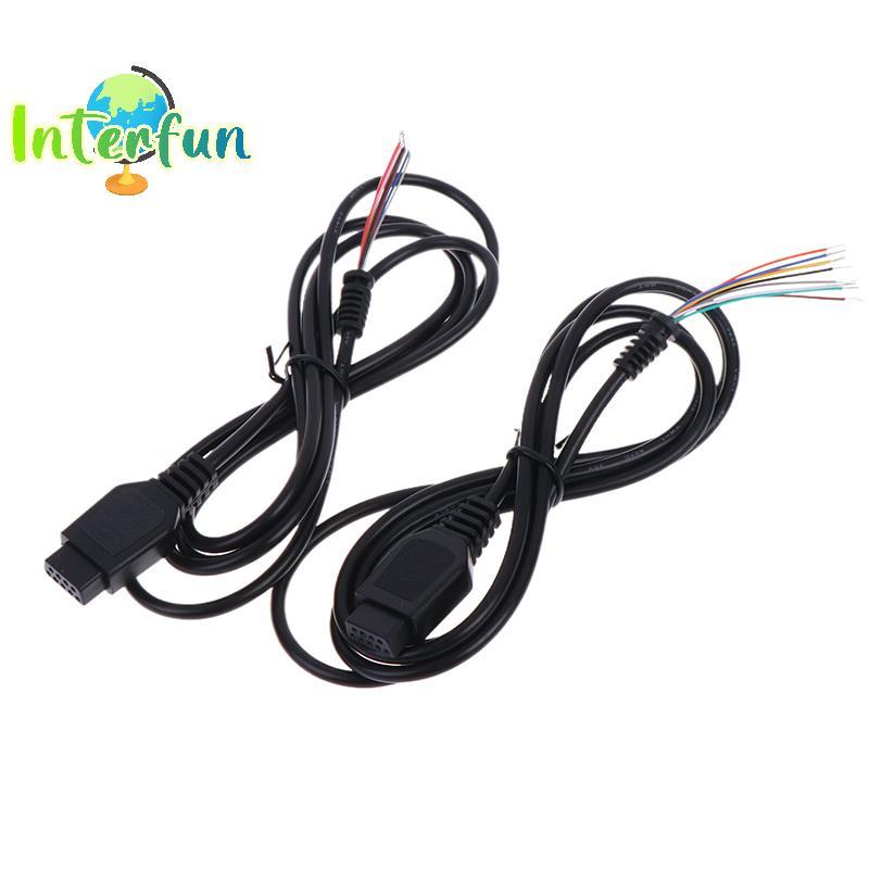 [InterfunB] Cabo Para Genesis 2 MD 2 De Controle Mega Drive 2 Gamepad Controlador Estender 9Pin Fio De Console De Jogos
