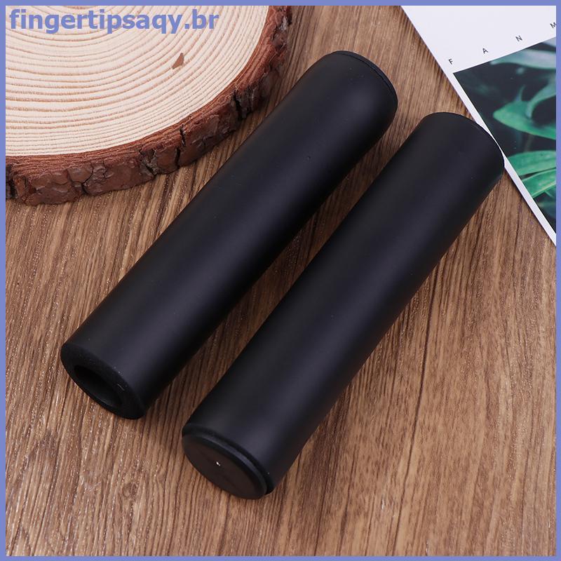 FINGE 2 Pçs Silicone Macio Apertos De Guiador Da Bicicleta Ao Ar Livre MTB De Estrada Esponja Capa Antiderrapante Forte