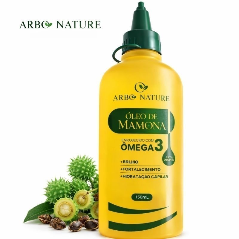Óleo de Mamona Ômega 3 Arbo Nature 150ml Capilar