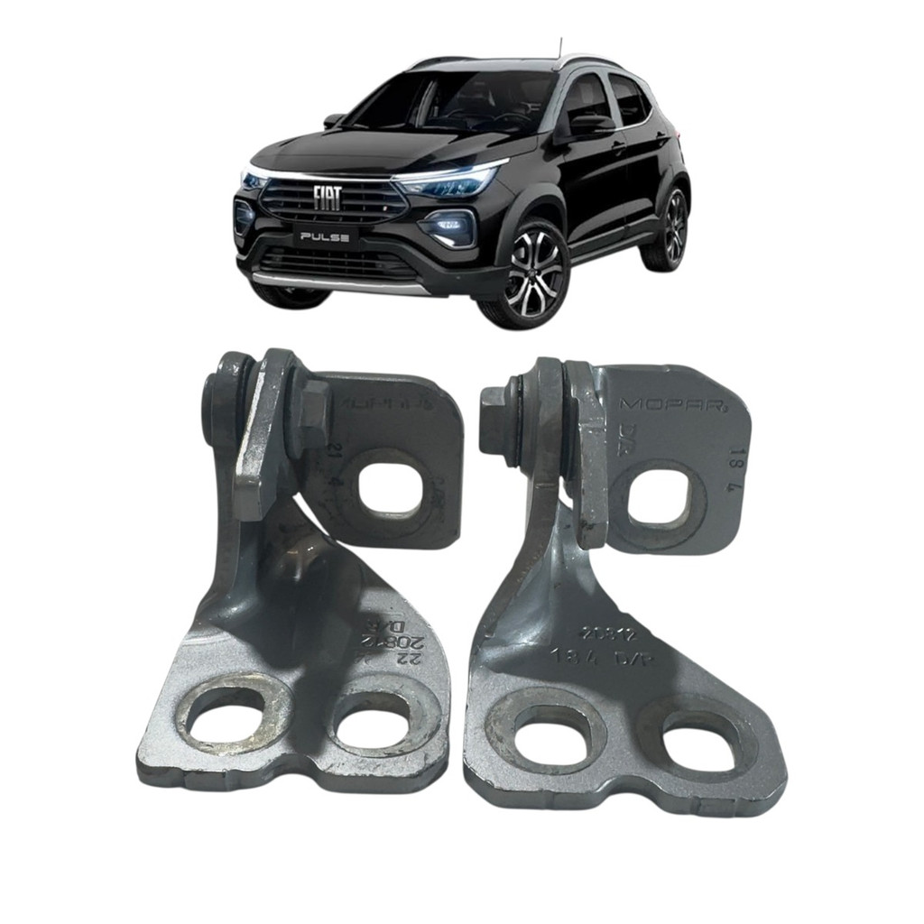 Par Dobradiça Porta Traseira Direita Original Fiat Pulse