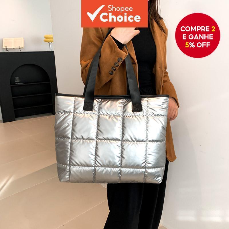 Bolsa Tote Elegante Feminina De Ombro Espaçosa – Casual Crossbody Nas Axilas