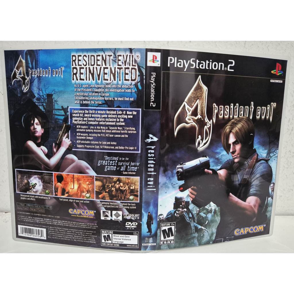 Resident Evil 4 Dublado e Legendado para PS2 - Midia Fisica — imagem 2 de 2