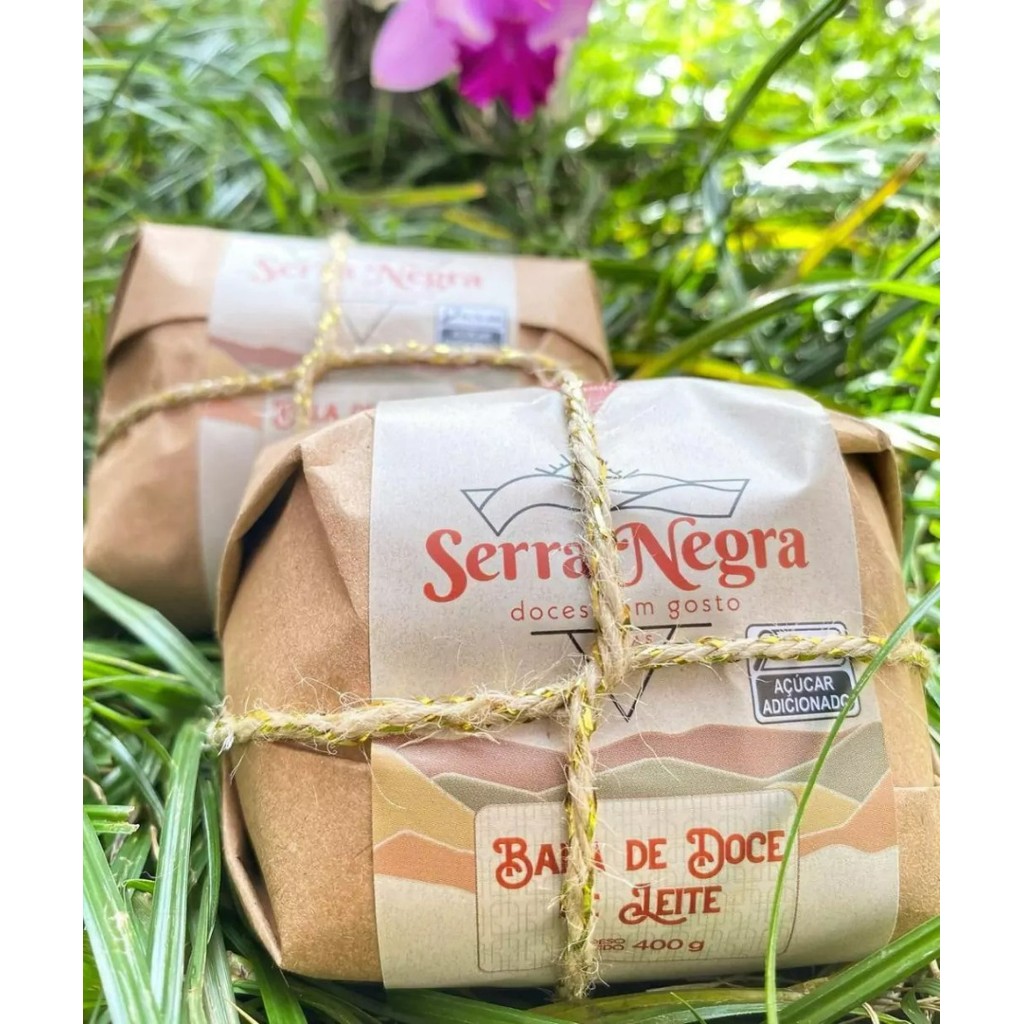 Bala de Doce de Leite Artesanal 400g - Serra Negra