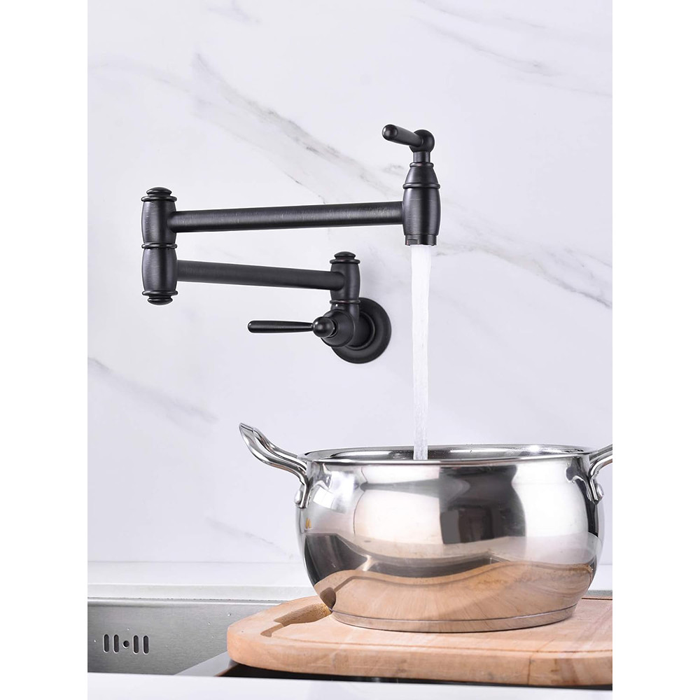 Cozinha vegetal bacia torneira todo cobre único frio dobrável pia máquina de lavar louça estendida retrátil rotativa tor