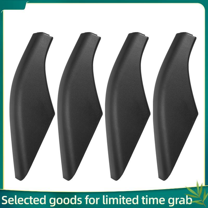Jerry994 Peças Preto ABS Teto Do Carro Bagageiro Trilho Tampa Final Protetor Adequado Para 2 2006-2014