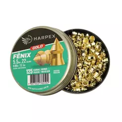 Chumbinho Harpex Fenix Gold Alta Penetração 5.5 (.22) 125un