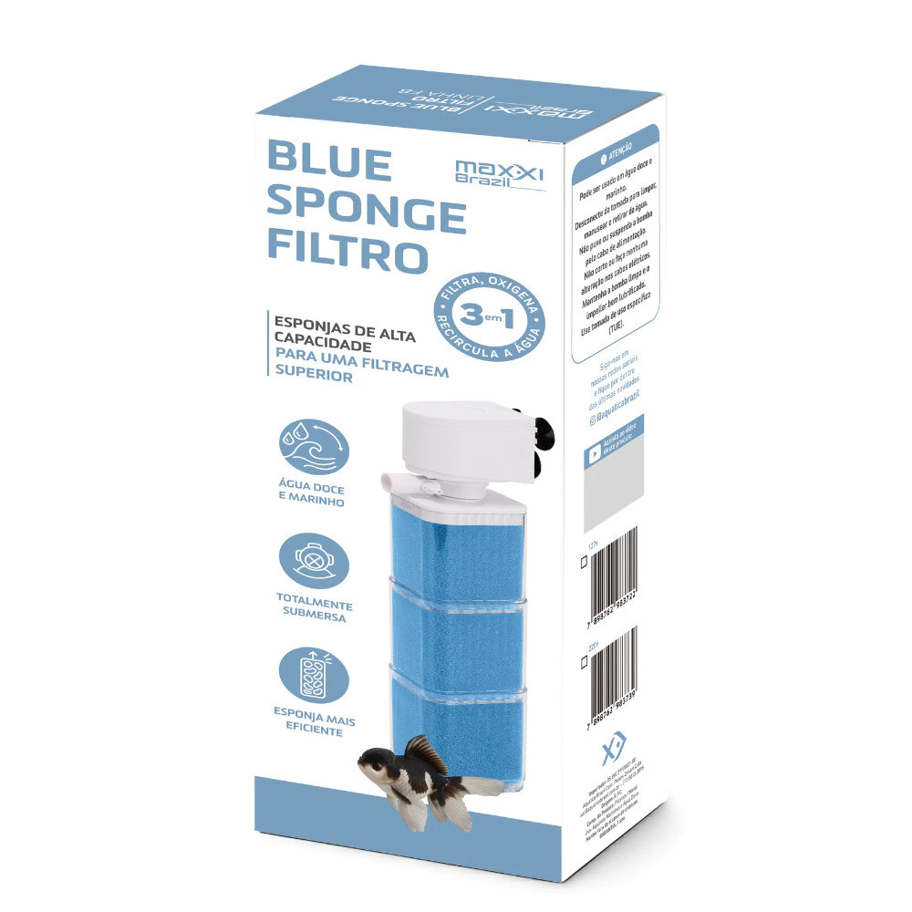 Filtro Interno Com Bomba Maxxi Brazil FB-1500 1500L/H - 110v
