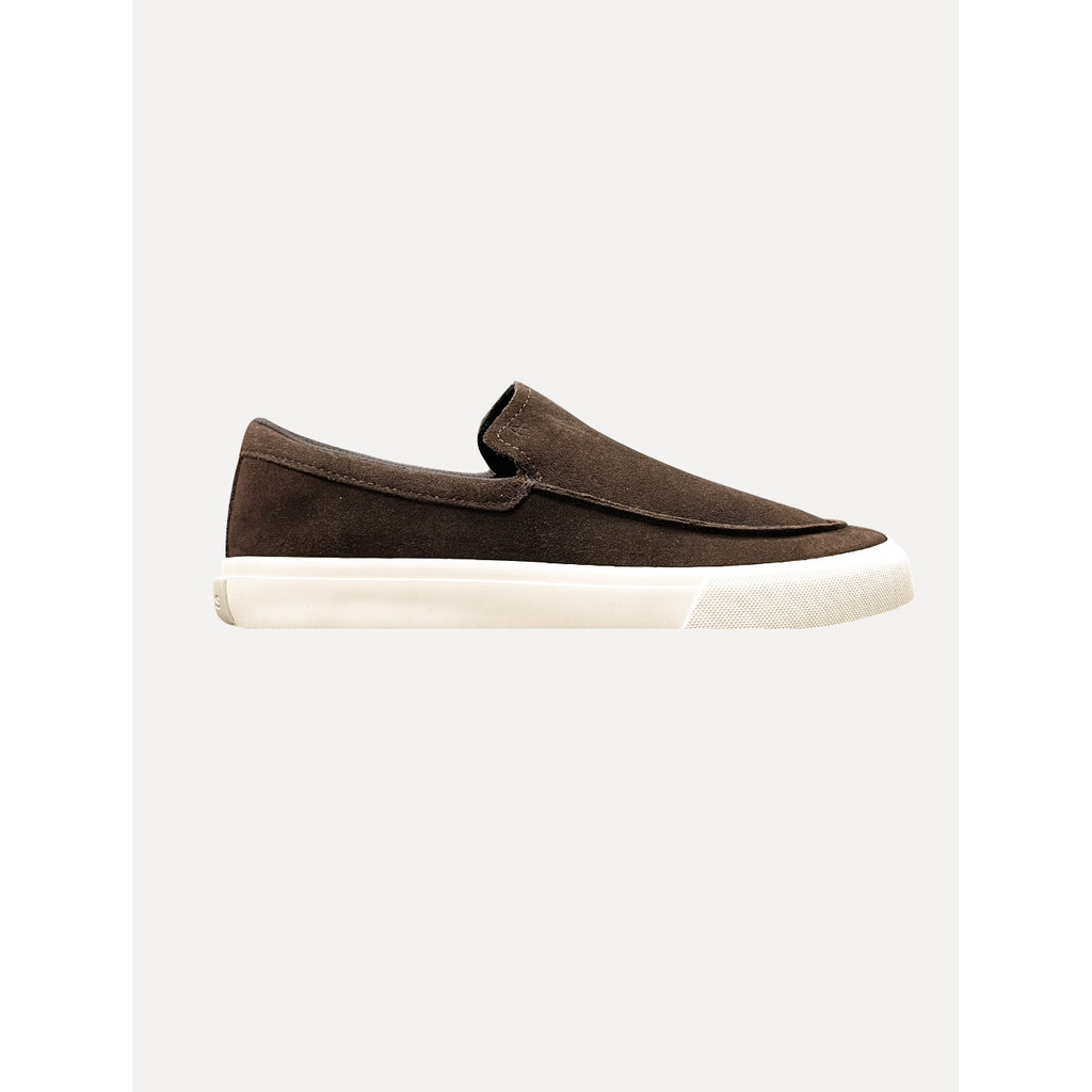 Tênis Aramis Masculino Slip On Easy Drive Suede Marrom Escuro