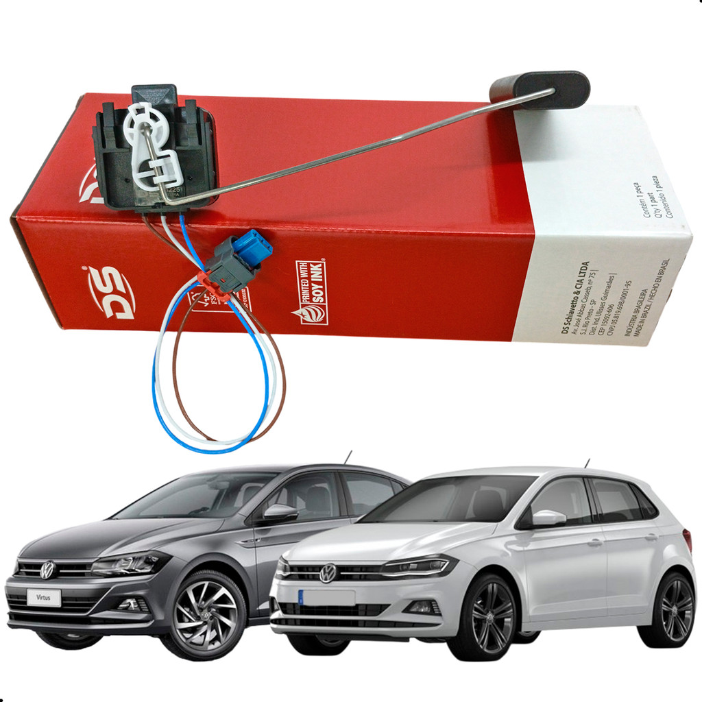Imagem Sensor Nível Combustível Polo Virtus Tcross 2018 2019 2020