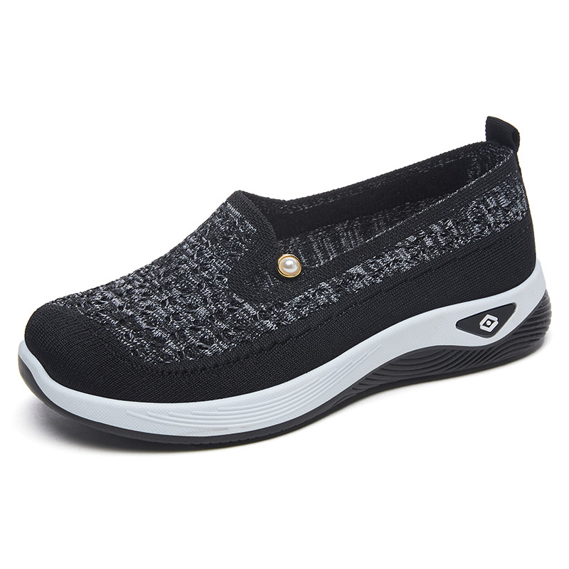 Sapatos femininos outono Casual sapatos femininos de sola macia sapatos leves sapatos femininos idosos respirável sapato