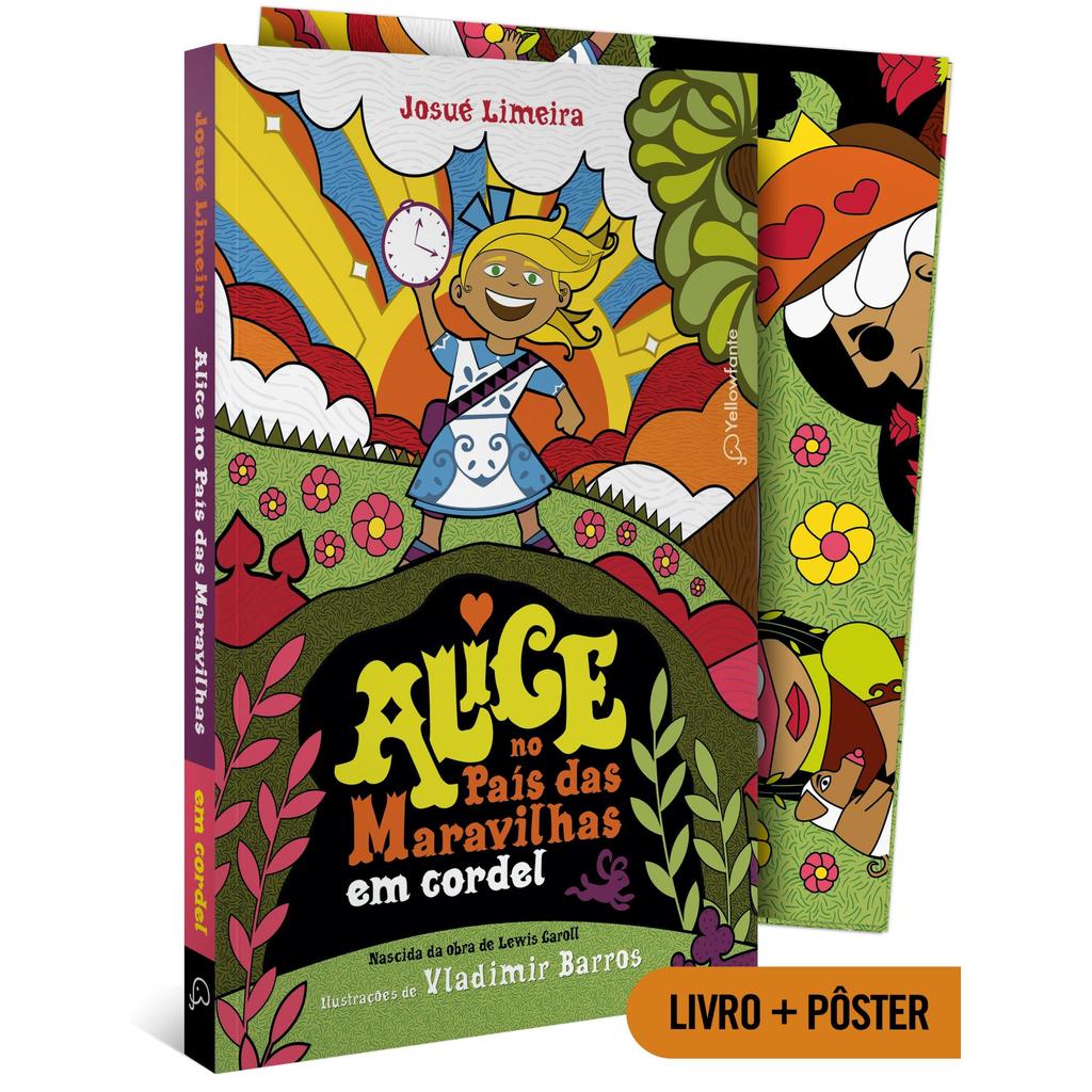 Alice no País das Maravilhas em Cordel, adaptação da obra de Lewis Carroll