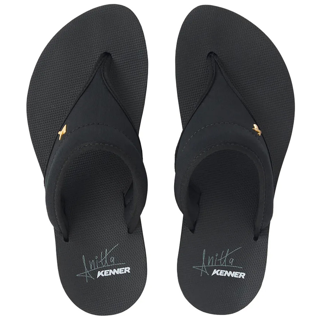 Chinelo Kenner Collab Anitta Kyra From Rio Feminino Preto