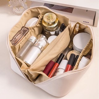 Saco cosmético feminino de grande capacidade portátil ins High-End influenciador 2025 novo estilo viagem cosméticos lava
