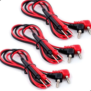 Kit 3 Cable Test Lead 1000v 90o Degrees for Multimeter Voltmeter Ammeter BOMVINK original