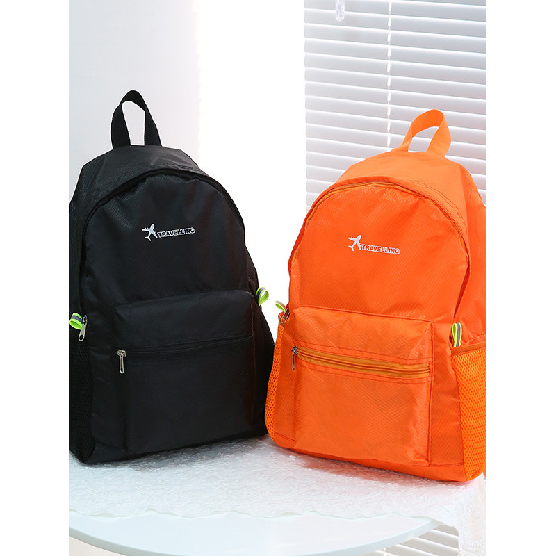 Mochila dobrável esportes ao ar livre montanhismo saco lazer viagem estudante mochila