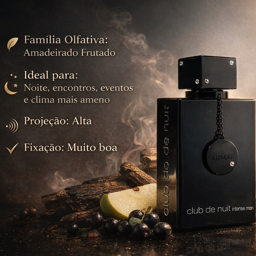 Perfume Masculino Armaf Club De Nuit Intense Man EDT 105ml Original Importado Nota Fiscal
