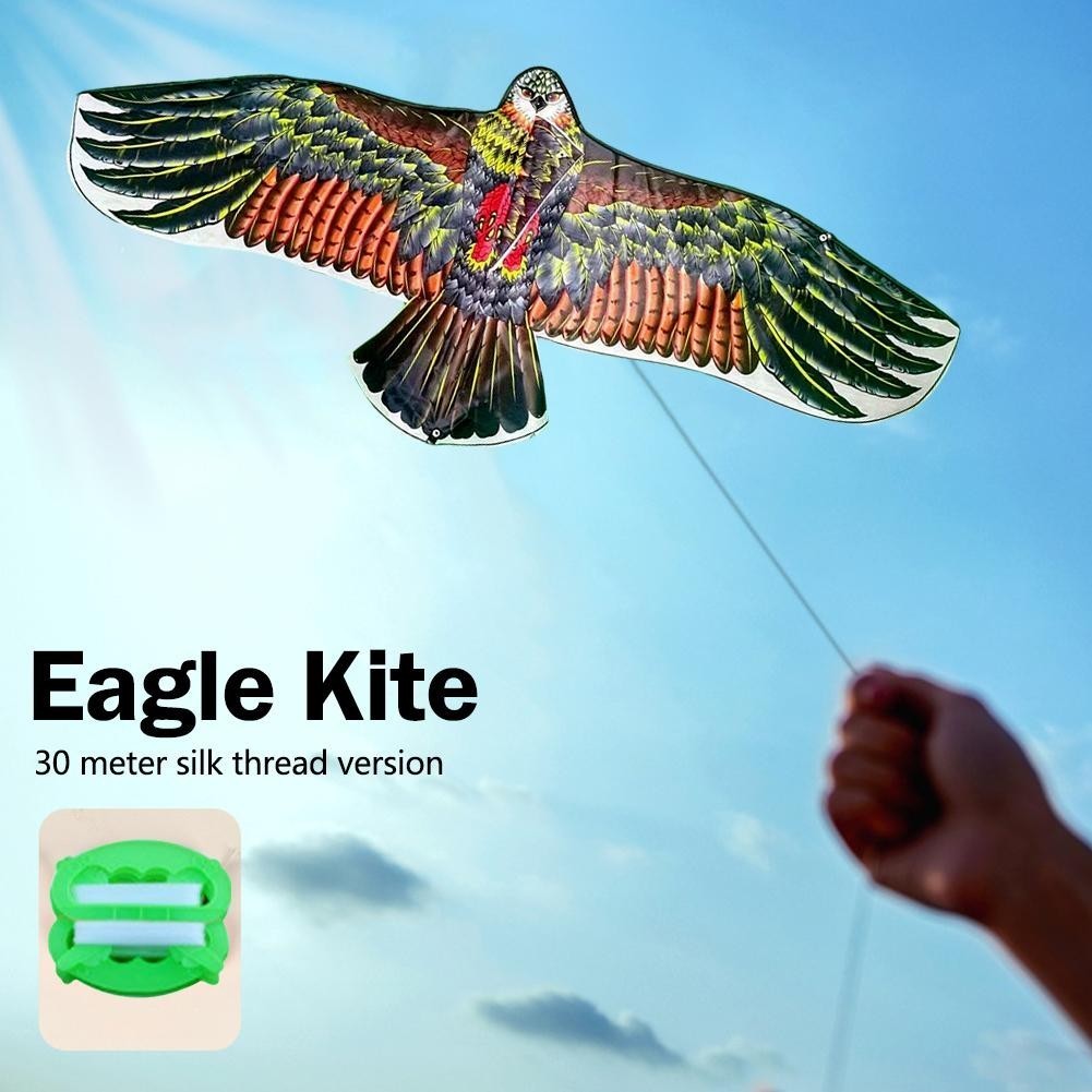 Kite Big Saranggola Para Crianças E Adultos Tamanho Grande Fácil De Voar Com Corda De Pipa Grátis Simulada N2f3