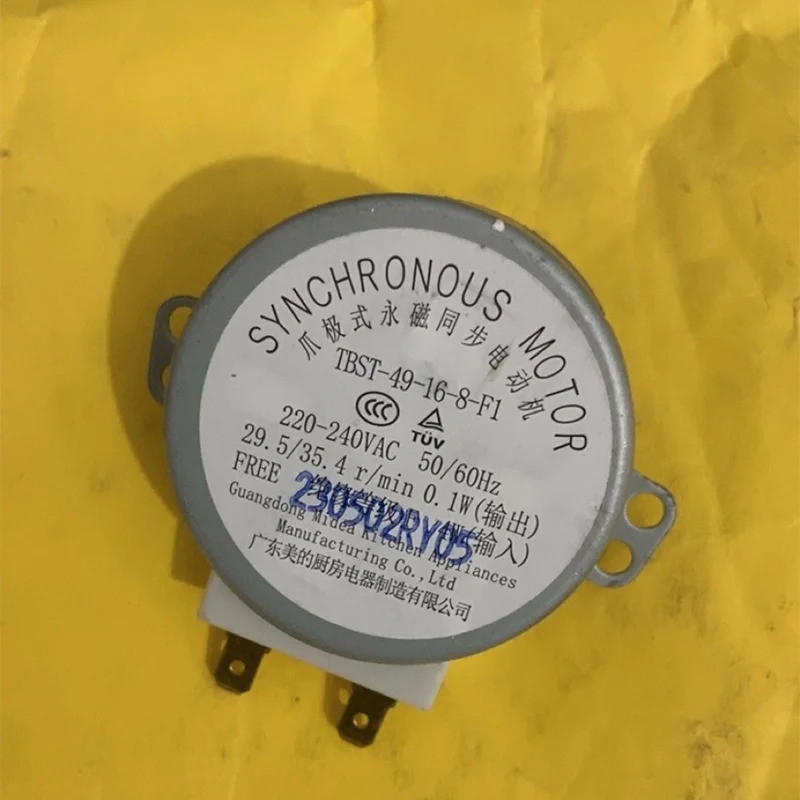 Motor De Forno De Microondas TBST-49-16-8-F1 Para 50TYZ-01F1 SM222E TYJ50-8A7F Midea Lg Galanz Peças De Acessórios