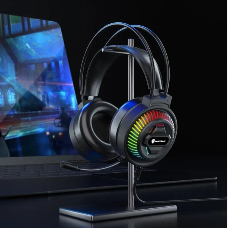 Headset Gamer Over-Ear Delta F7140 Fone USB Confortável Com Microfone Aitek