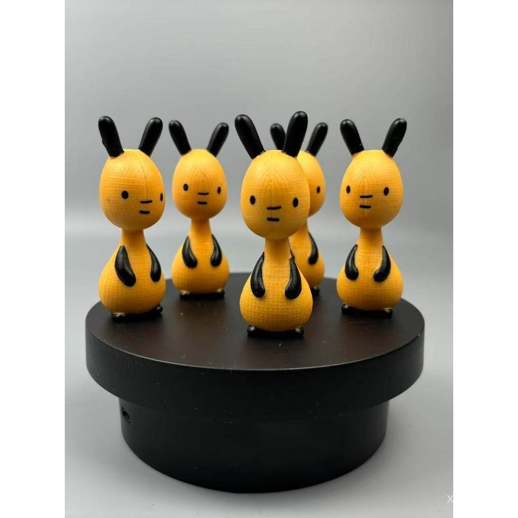 Figuras de brinquedo soltas de coelhinho, soldado e formiga, brinquedos infantis, brinquedos de tamanho compacto BZJ5