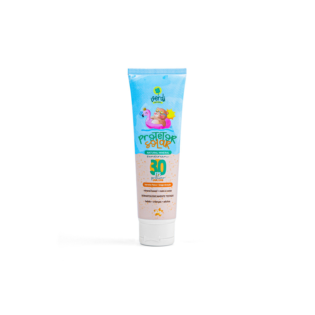 Kit Protetor Solar FPS30 Verdi + Boia Flutuador - Kababy