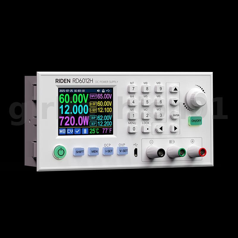 Fonte De Alimentação DC RIDEN RD6012H 60V 12A 720W De Banco De Laboratório De Corrente De Tensão Ajustável De Alta Preci