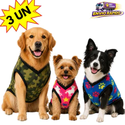 Kit 3 Roupinha N9 Para Cachorro Médio Grande Porte Roupa Pet Frio