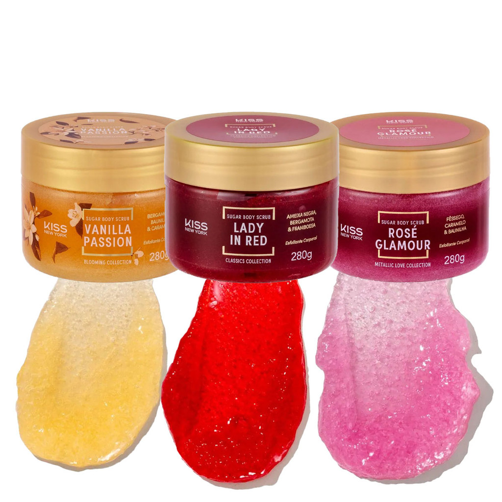 Esfoliante Corporal Kiss New York de Açucar 280g