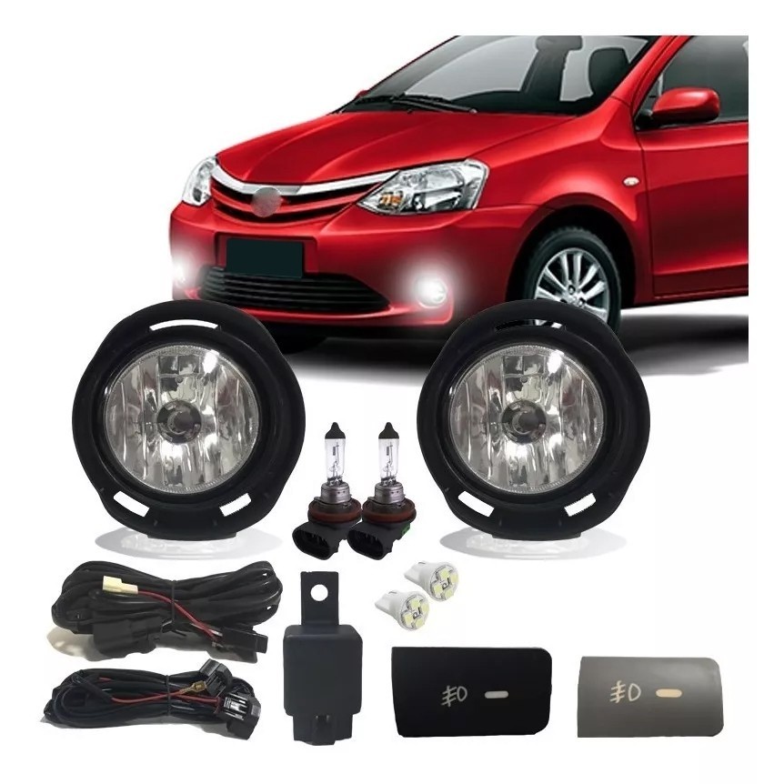 Kit Farol Milha Toyota Etios 2012 2013 2014 2015 2016