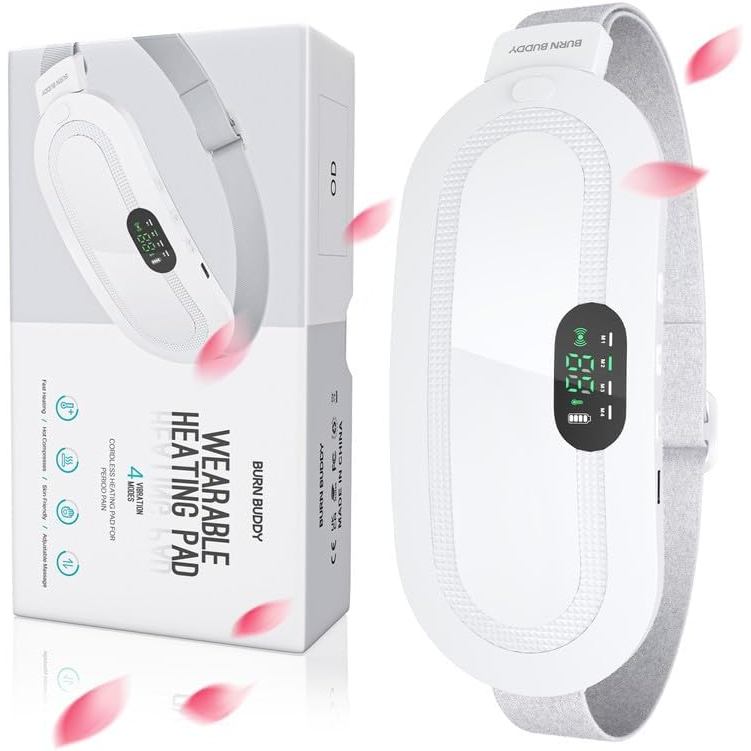 Almofada Térmica Menstrual, Cinto de Aquecimento para Alívio da Dor Menstrual, Dispositivo Elétrico de Aquecimento Rápid