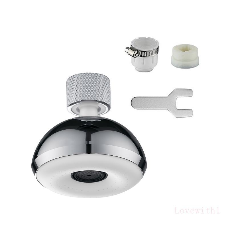 Aerador Torneira LOVE Modo 3 Sprays 360 Rotações ABS Para Respingos, Fácil Lavagem