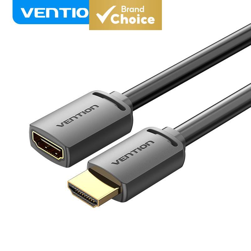 Cabo de extensão HDMI 2.0 4K da Vention, macho para fêmea, para TV e projetor