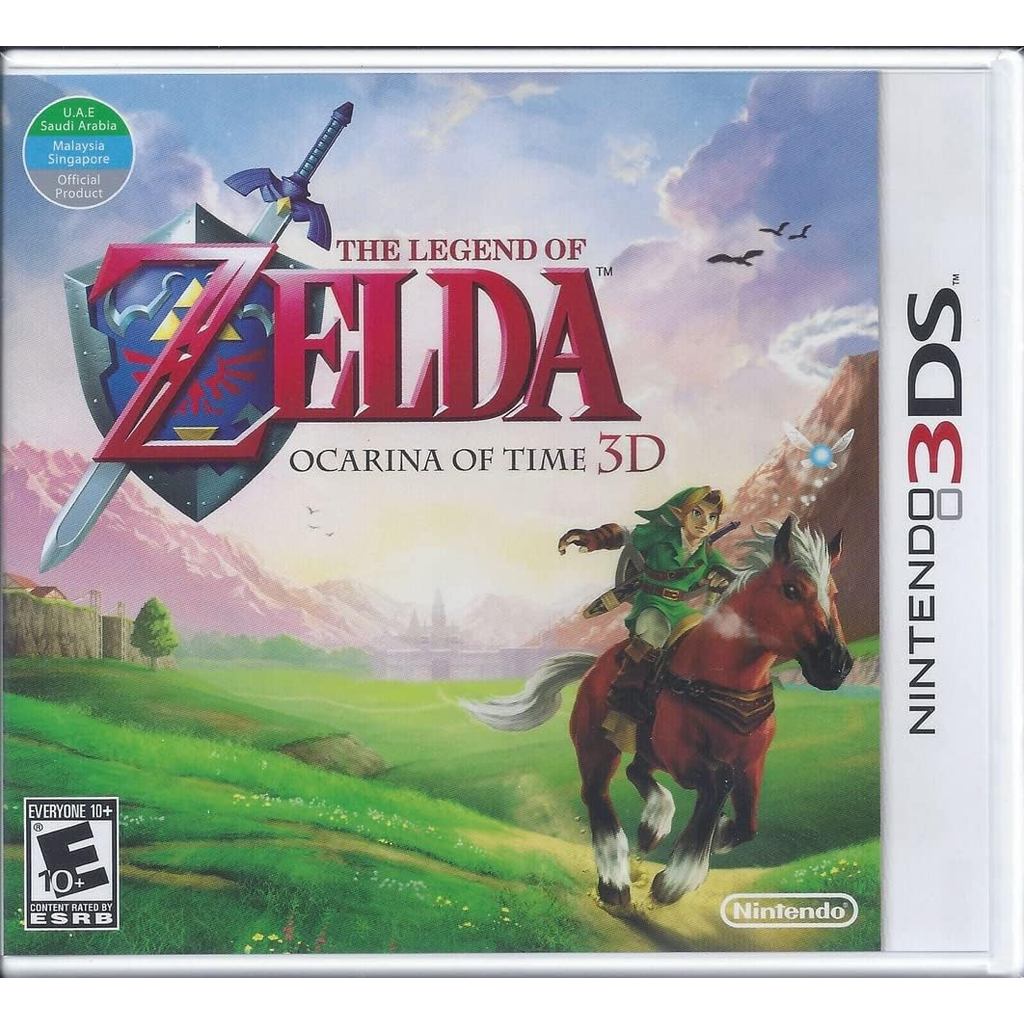 The Legend of Zelda Ocarina of Time 3DS Midia Fisica