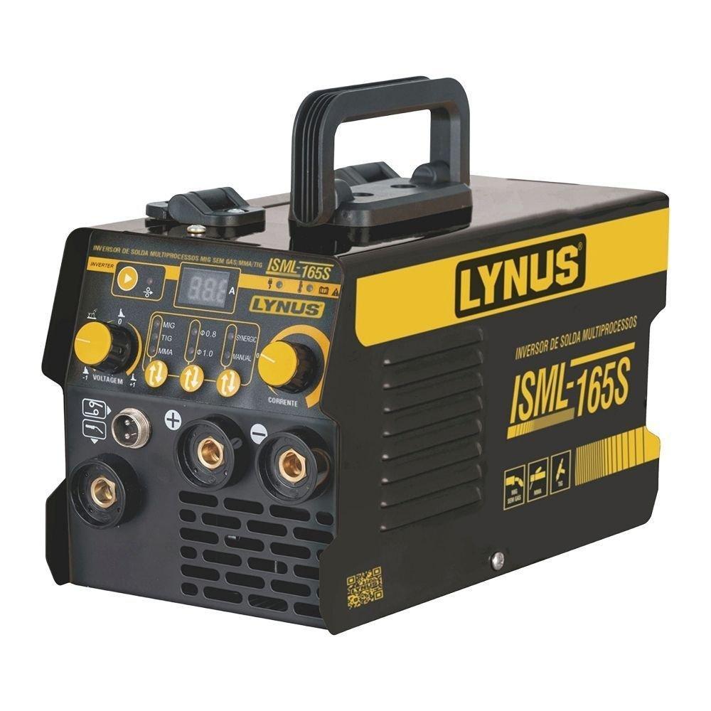 Inversora Multiprocessos MIG Sem Gás 120A ISML-165S 220v Lynus