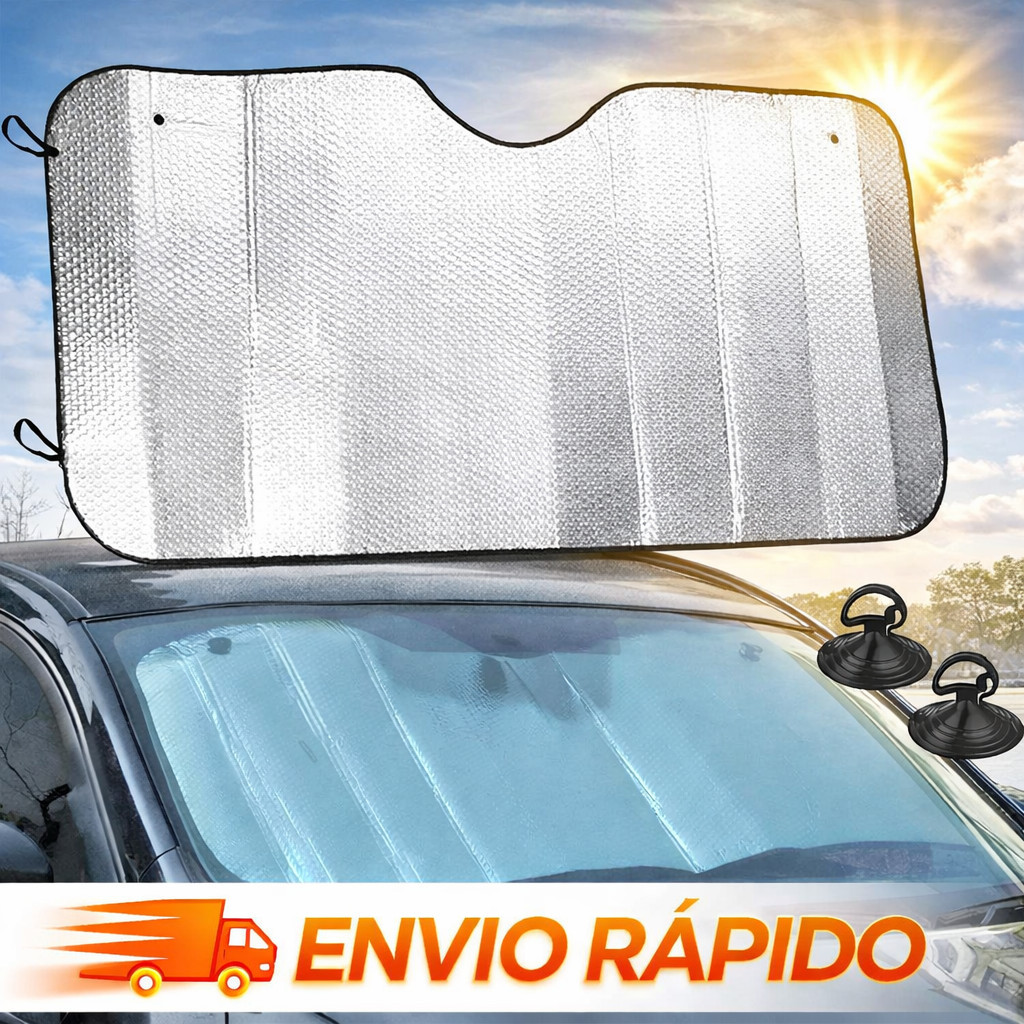 Protetor Solar Parabrisa Quebra Sol Painel Carro Tapa Sol