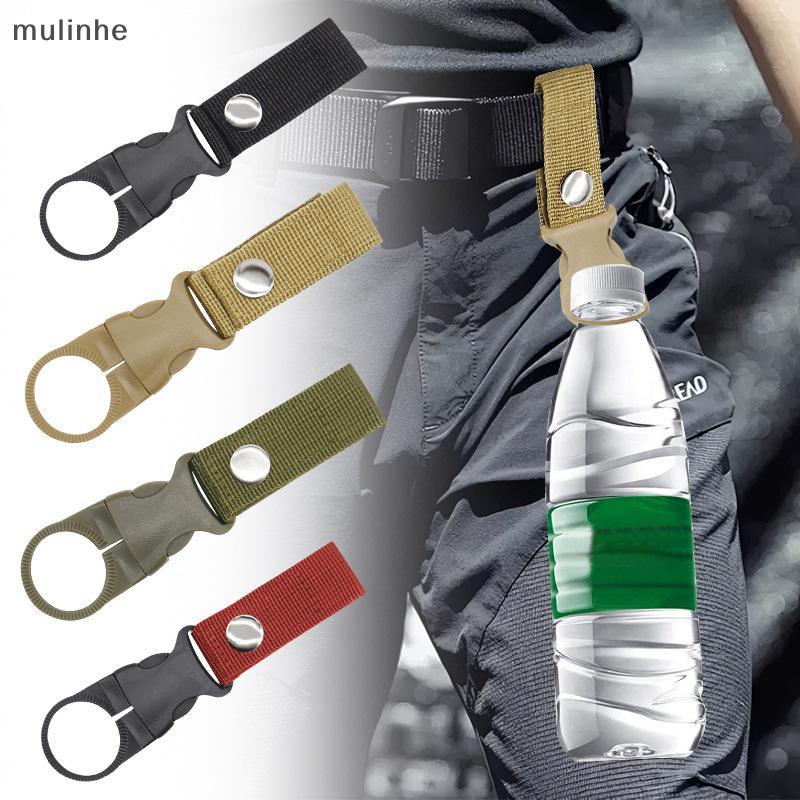 1 Pçs Suporte De Garrafa De Água Clipe Náilon Mosquetão Mochila Cabide Ao Ar Livre