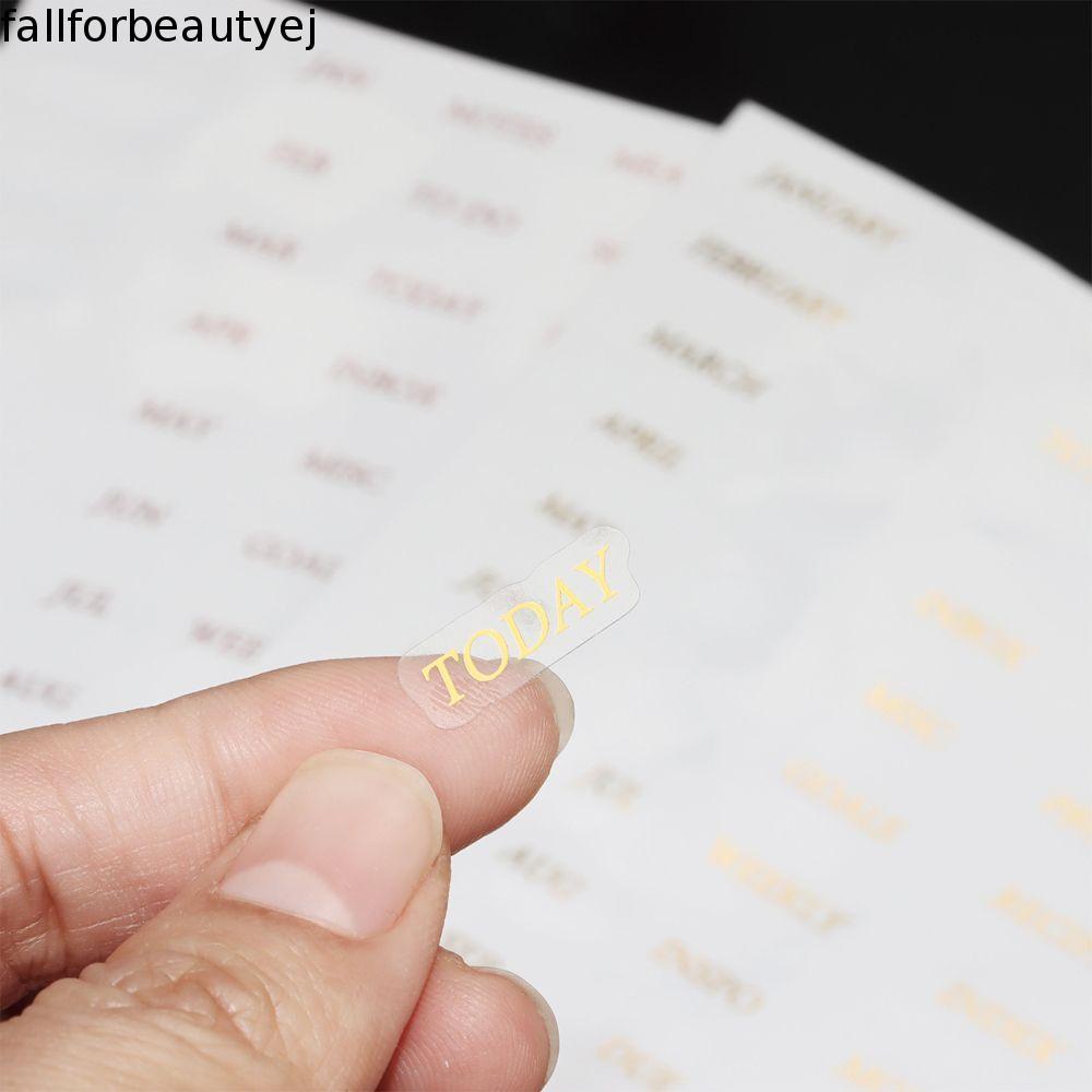 FALLFORBEAUTYEJ Divisores De Índice De Fichário , Página Separadora De Adesivos Para Notebook A5/A6 , Suprimentos De Lig