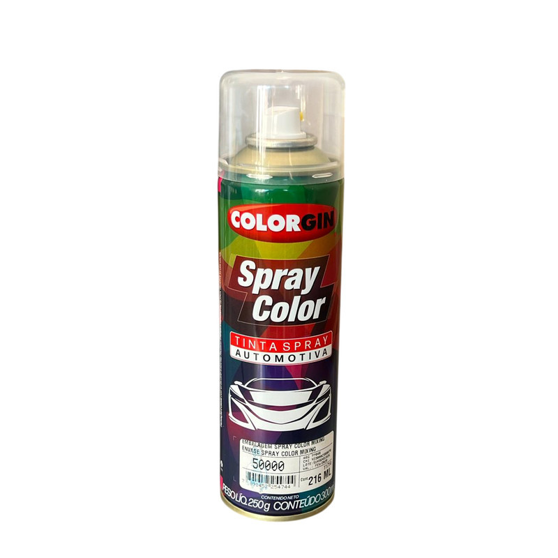 TINTA AUTOMOTIVA COLORGIN PRATA EGITO LJ7Y-2E2E VW 300ML